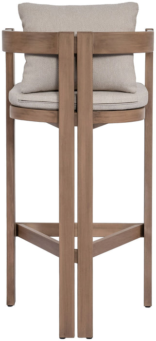 Newport - Water Resistant Fabric Upholstered Outdoor Patio Bar Stool