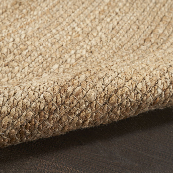 7' X 10' Jute Flatweave Handmade Area Rug (545462) - Natural