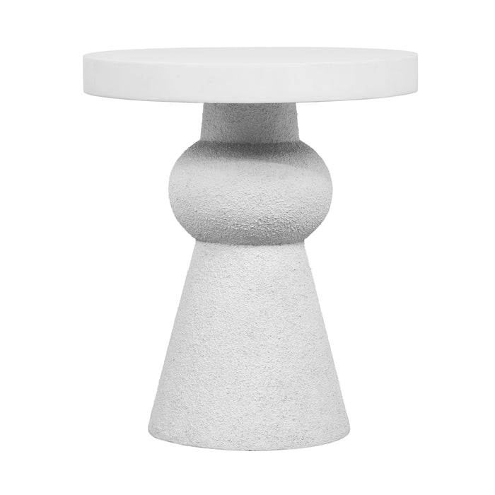 Lupita - Side Table - White