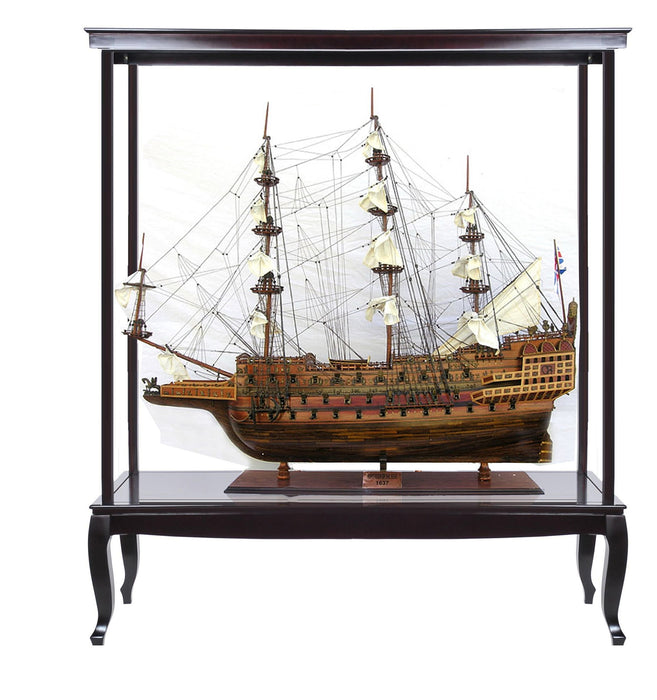 Hand Painted Boat (401926) - Brown