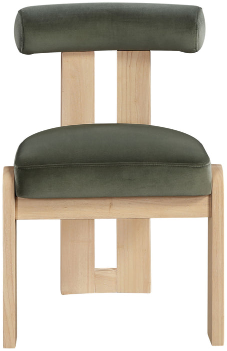 Arienzo - Performance Fabric Upholstered Dining Chair (Set of 2) - Natural Base