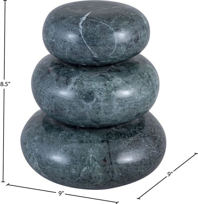 Pumpkin - 3 Piece Marble Decorative Object