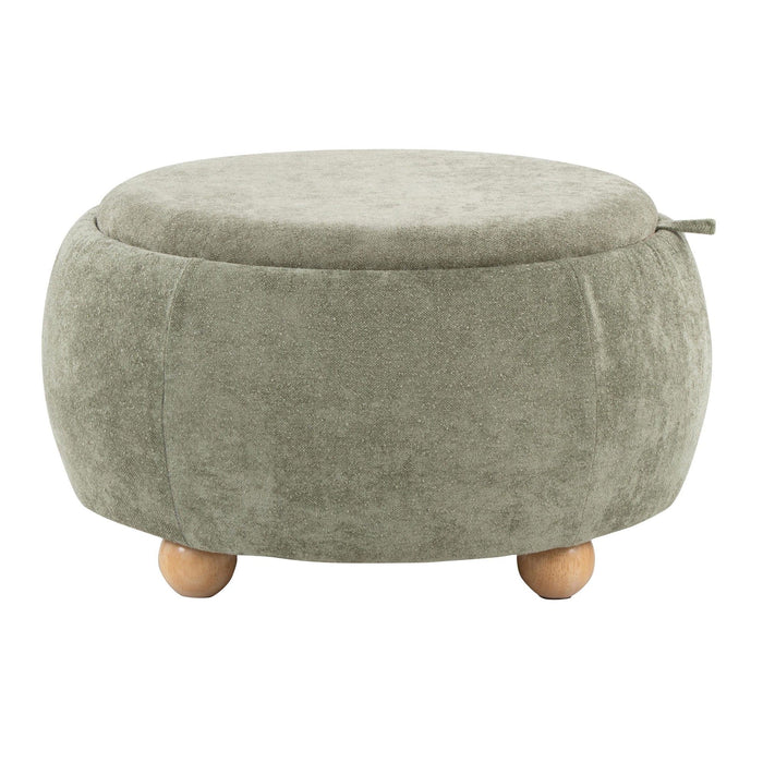 Tray - Pouf Storage Ottoman