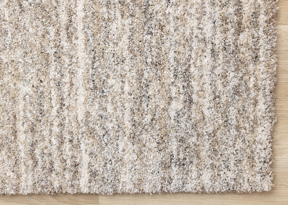 5' X 8' Abstract Area Rug (660025) - Gray / Brown