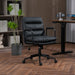 Giga mid-back ergonomic office chair with wheels, padded armrests, and swivel design for home and desk use