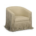 TOV Furniture Shag Me vegan leather swivel chair with plush shaggy upholstery and modern design, perfect for contemporary interiors.