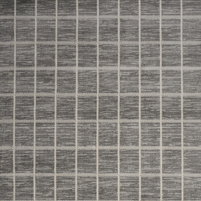 9' X 12' Geometric Area Rug (553173) - Gray