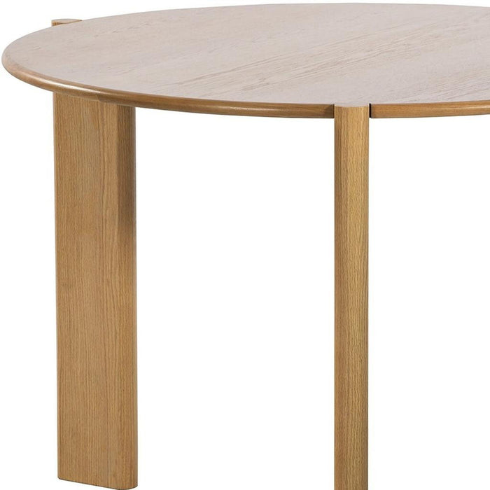 42" Solid Wood Rounded Bar Table - Yellow