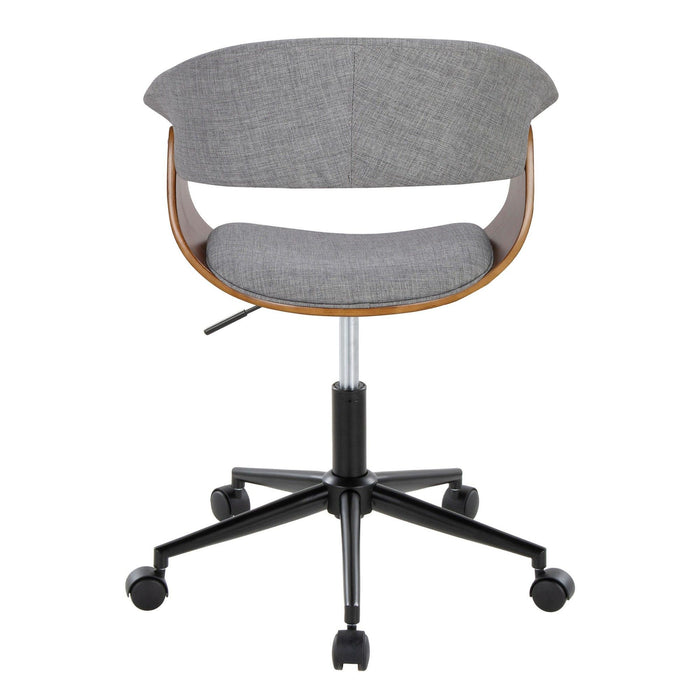 Vintage Mod - Office Chair - Walnut Base