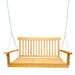Giga outdoor patio swing with armrests, suitable for garden yard, backyard, or sunroom, featuring comfortable seating and sturdy frame.