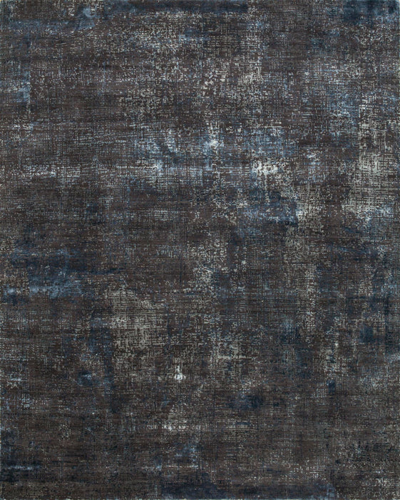 8' X 10' Hand Knotted Area Rug - Blue