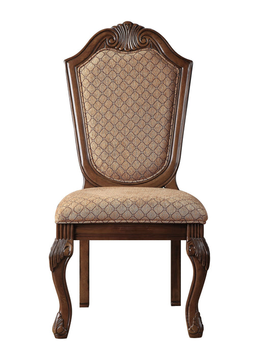 Redwood Upholstered Fabric Dining Side Chairs (Set of 2) - Tan