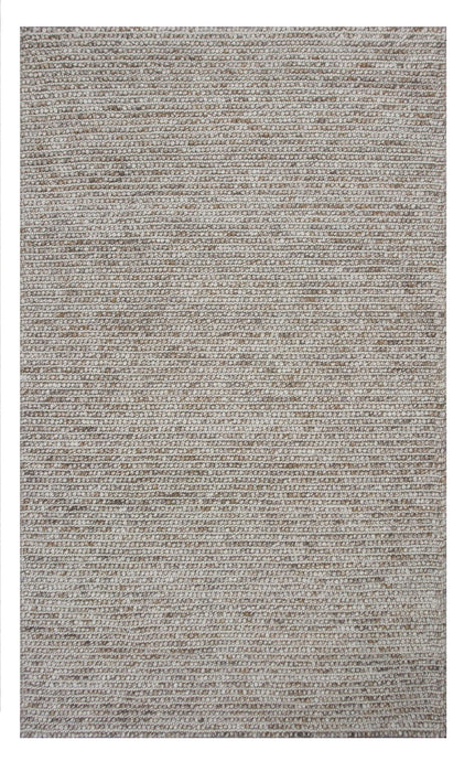 7' x 9' Wool Area Rug - Natural