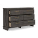 Signature Design by Ashley Vonitta Bay six-drawer dresser in a natural wood finish