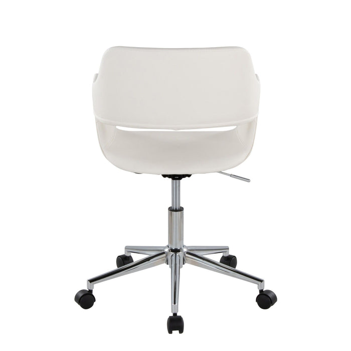 Margarite - Task Chair - Chrome Metal