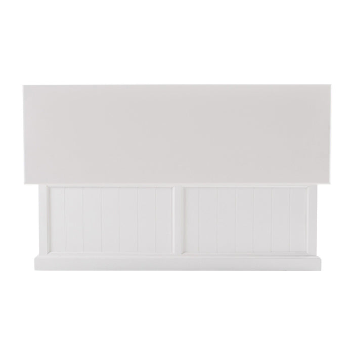 Solid Wood Chest - White