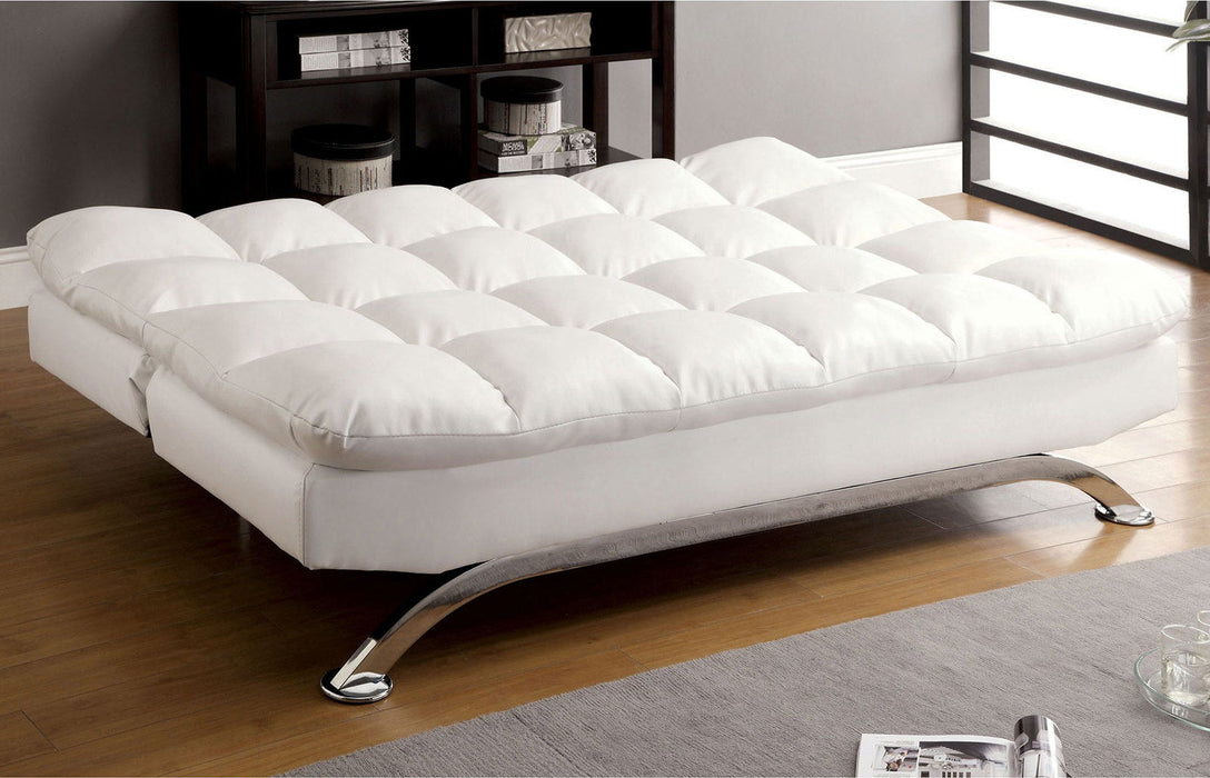 Aristo - Futon Sofa - White