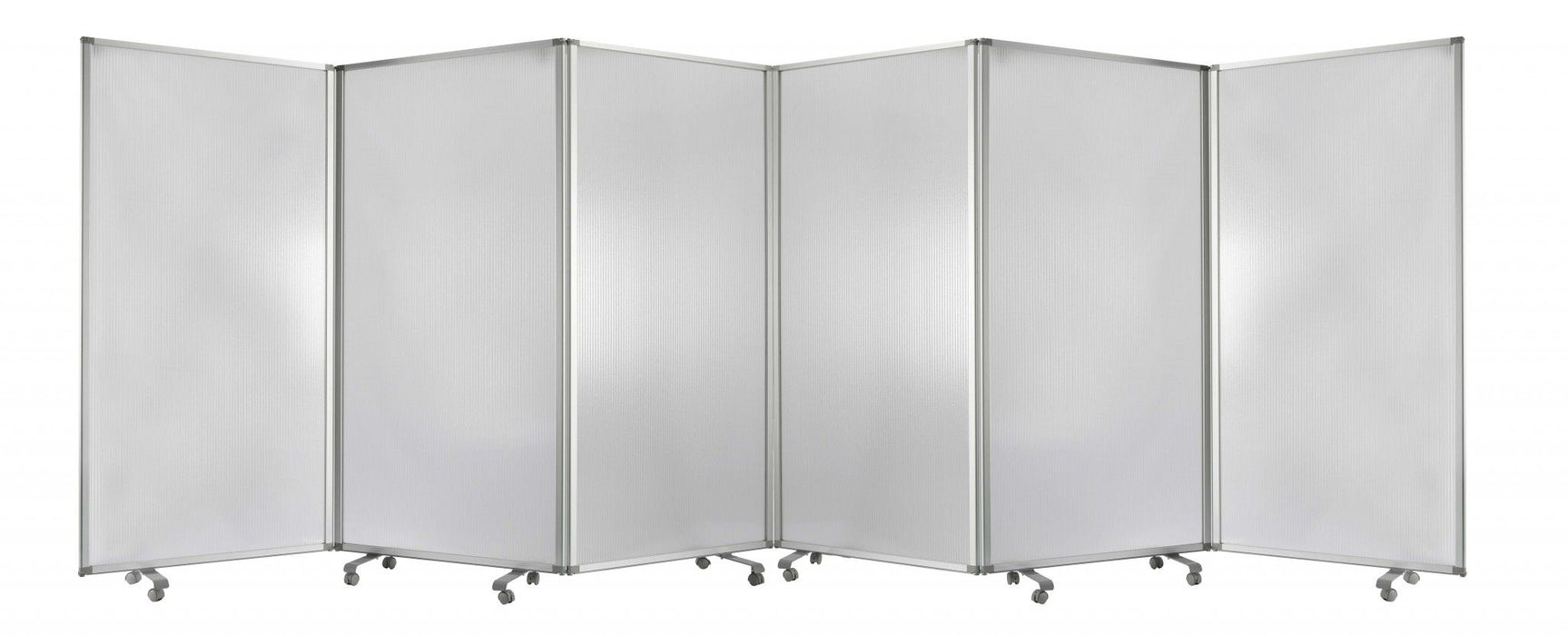 Metal 6 Panel Resilient Screen - Clear