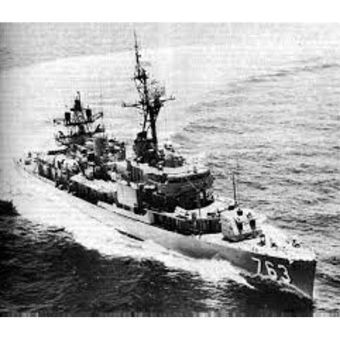 Hand Painted Model Boat (624349) - Gray