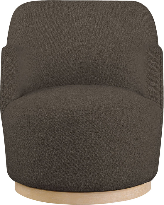 Clarita - Boucle Swivel Accent Chair