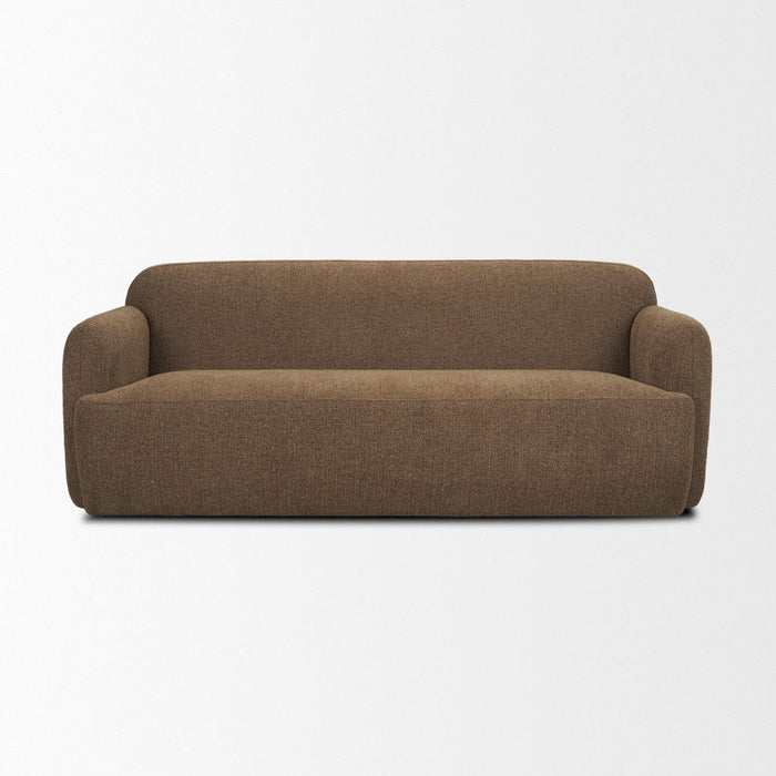 Fabric Sofa - Brown