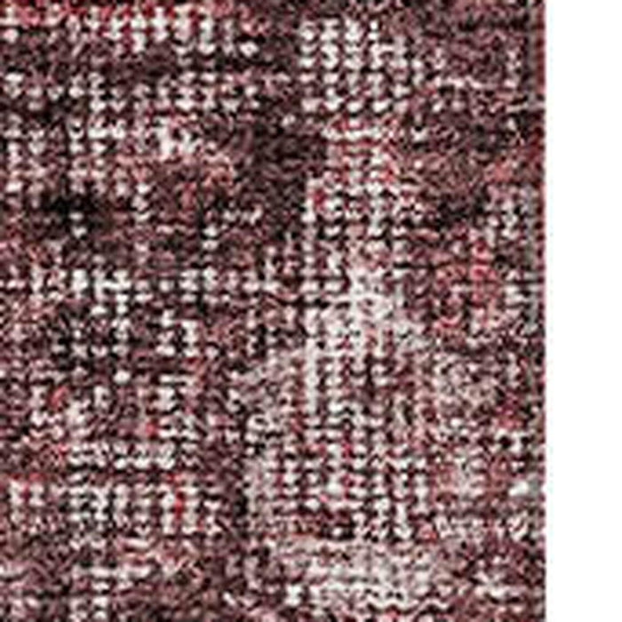 10' X 14' Damask Washable Area Rug With UV Protection (686753) - Pink / Mauve