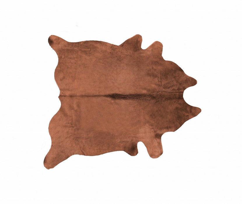 72" x 84" Cowhide Rug - Brown