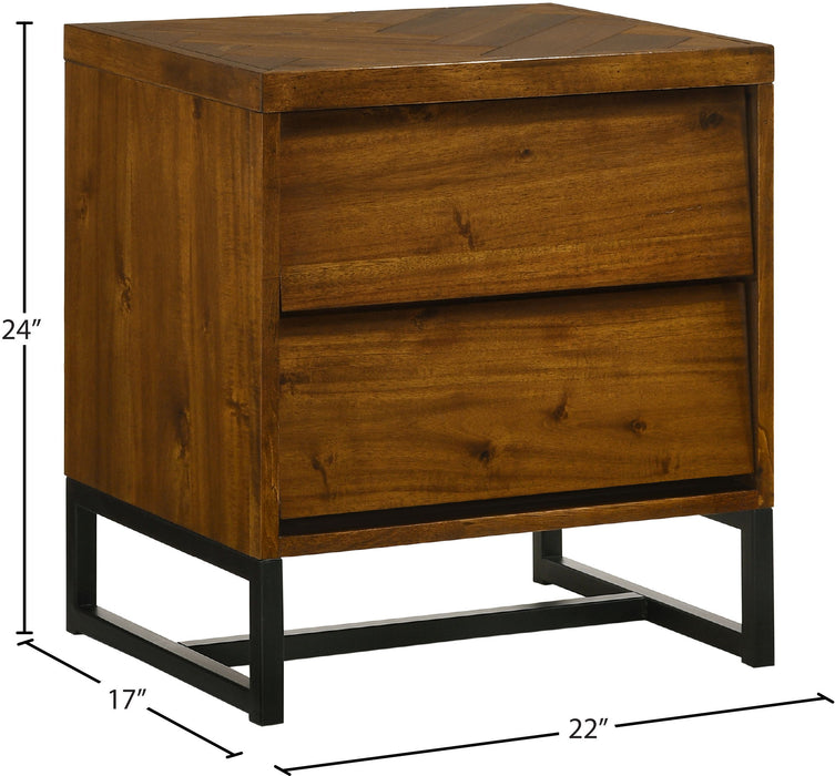 Reed - Night Stand - Antique Coffee