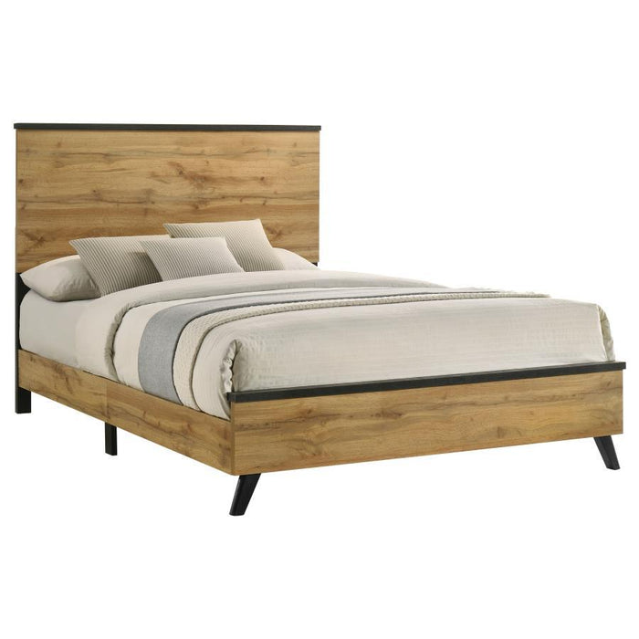 Kaywood - Queen Panel Bed - Natural Pine