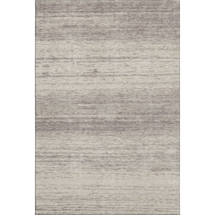 10' X 14' Striped Washable Area Rug With UV Protection (668193) - Taupe / Beige