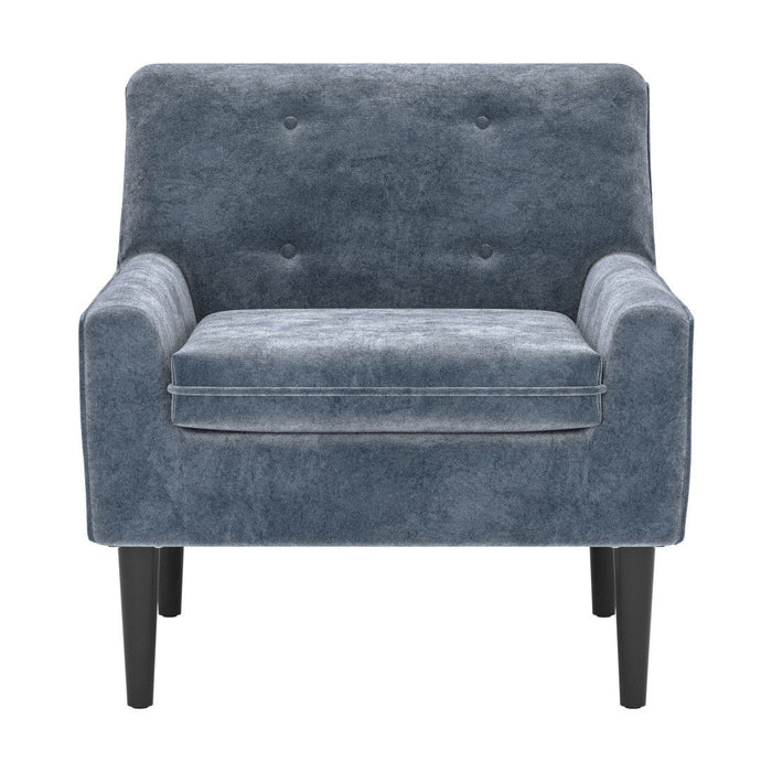 30" Modern Upholstered Arm Chair - Gray