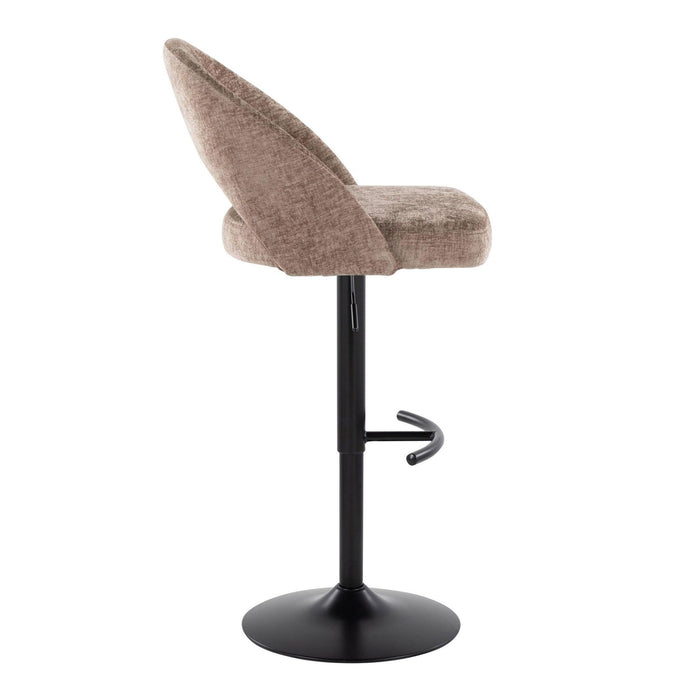 Renee - Adjustable Barstool (Set of 2) - Black Base