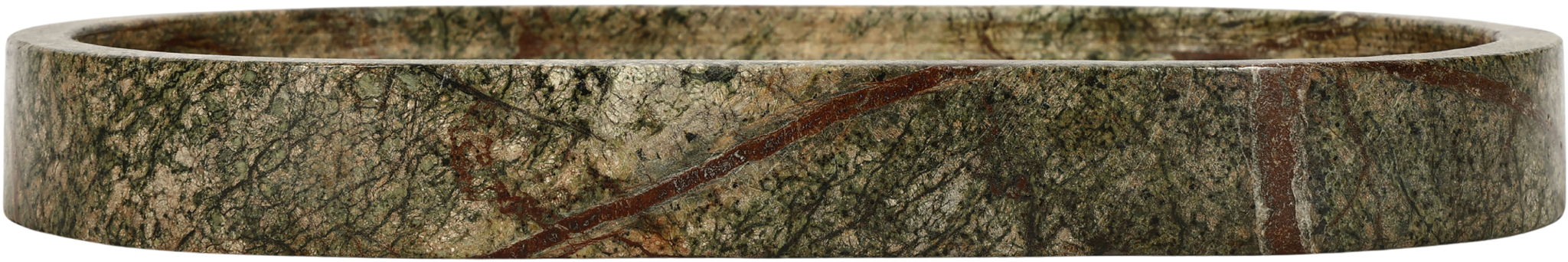 Ophelia genuine marble tray by Meridian Furniture, rectangular tray with elegant marble surface and smooth edges.