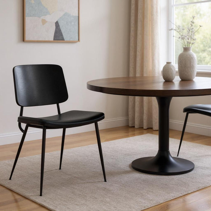 Dining Parsons Chairs (Set of 2) - Black