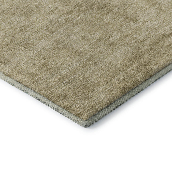 10' X 14' Oriental Washable Area Rug With UV Protection (695936) - Beige / Taupe