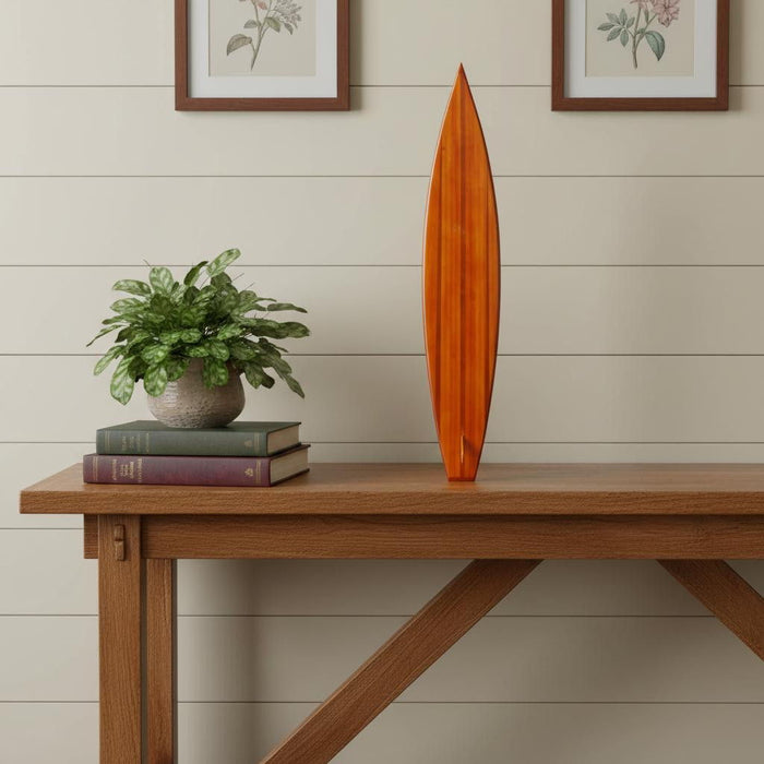 Hand Painted Model Boat (624617) - Light Brown