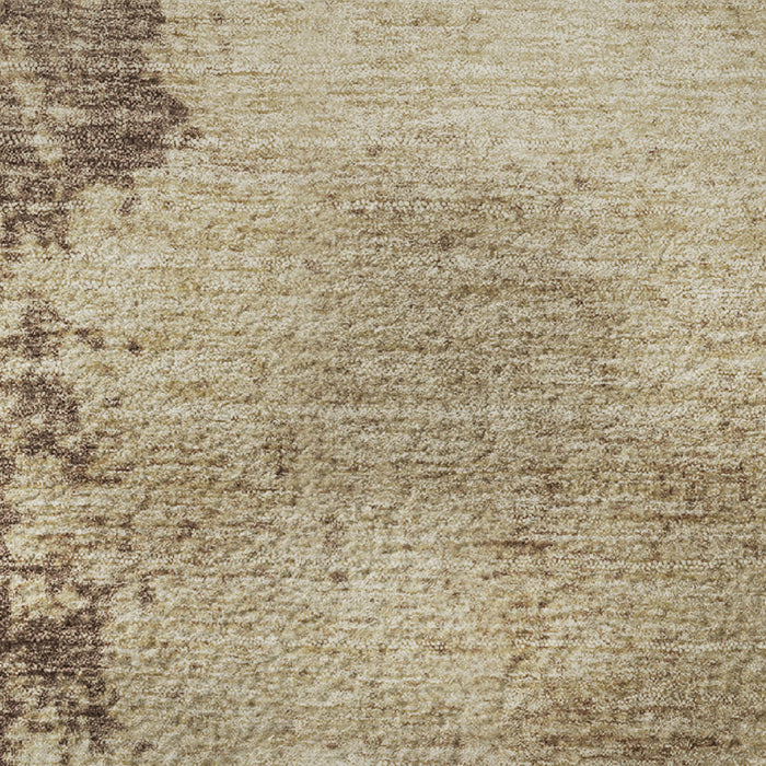10' X 14' Abstract Washable Area Rug With UV Protection (707563) - Brown / Beige