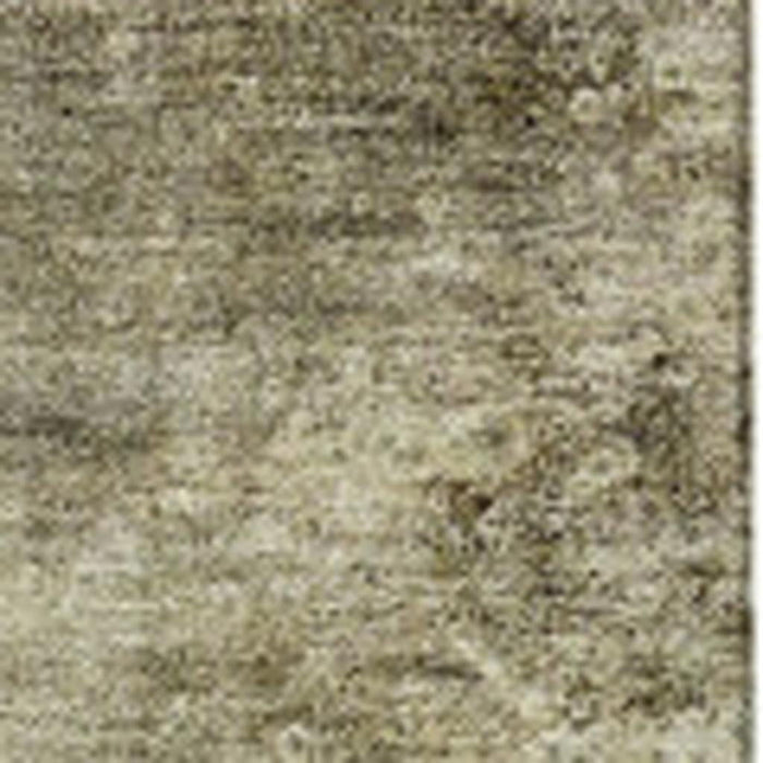 9' X 12' Abstract Washable Area Rug With UV Protection (651123) - Taupe / Beige