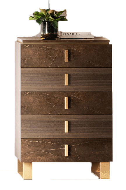Essenza - Accent Chest - Dark Brown