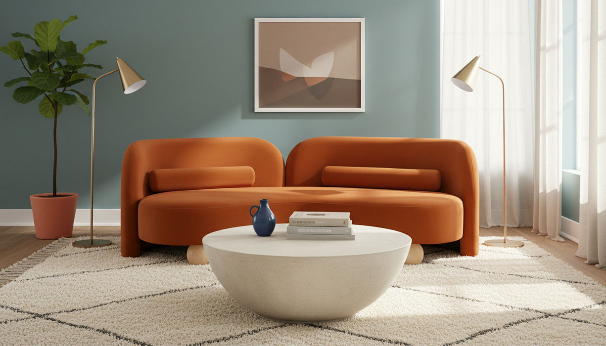 Daphne - Velvet Sofa