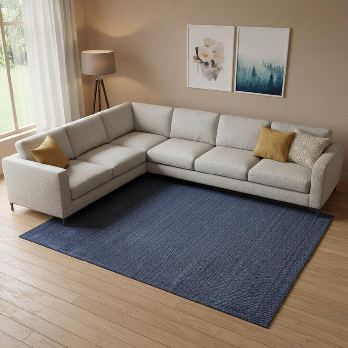 10' X 14' Hand Woven Area Rug (721540) - Blue