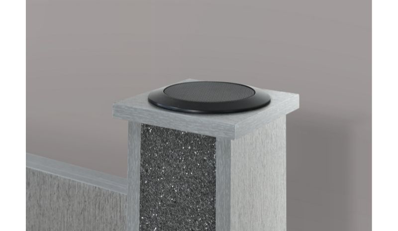 Logan - 4 Piece Queen Bedroom Set (Bed, Dresser, Mirror, Nightstand) - Silver