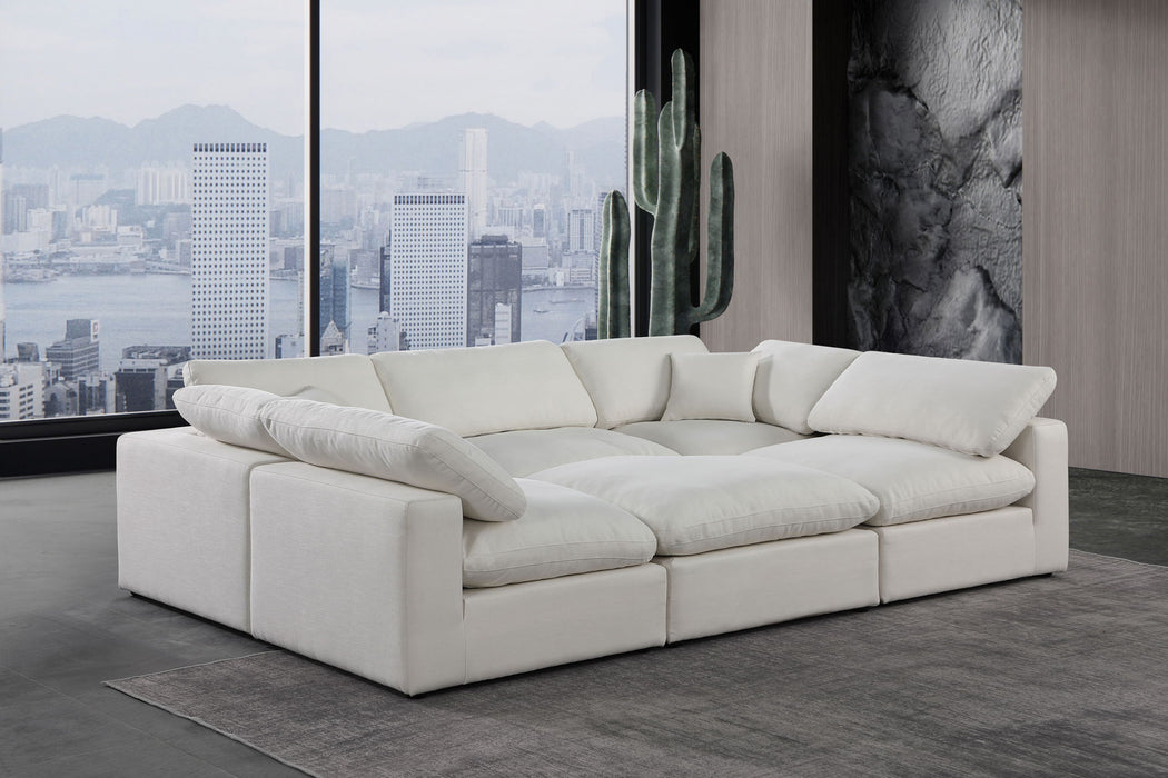 Comfy - 6 Piece Linen Sectional