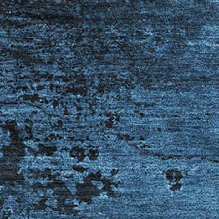 10' X 14' Abstract Washable Area Rug With UV Protection (648820) - Navy Blue / Gray