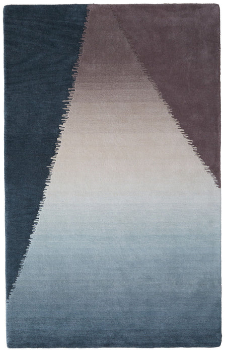 8' X 10' Geometric Hand Tufted Area Rug - Taupe