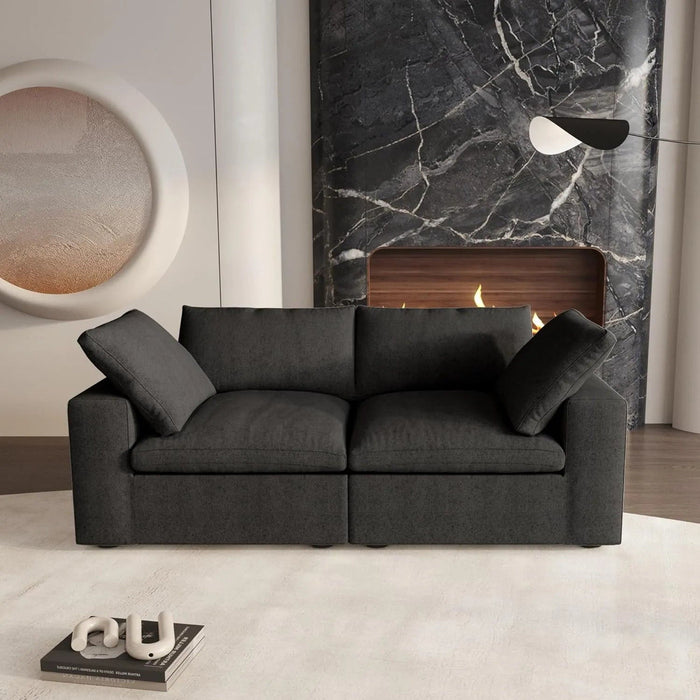 80" Blend Modular Sofa - Black
