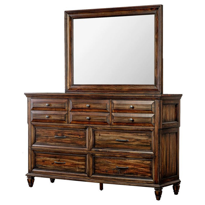 Avenue - 8-drawer Dresser With Mirror