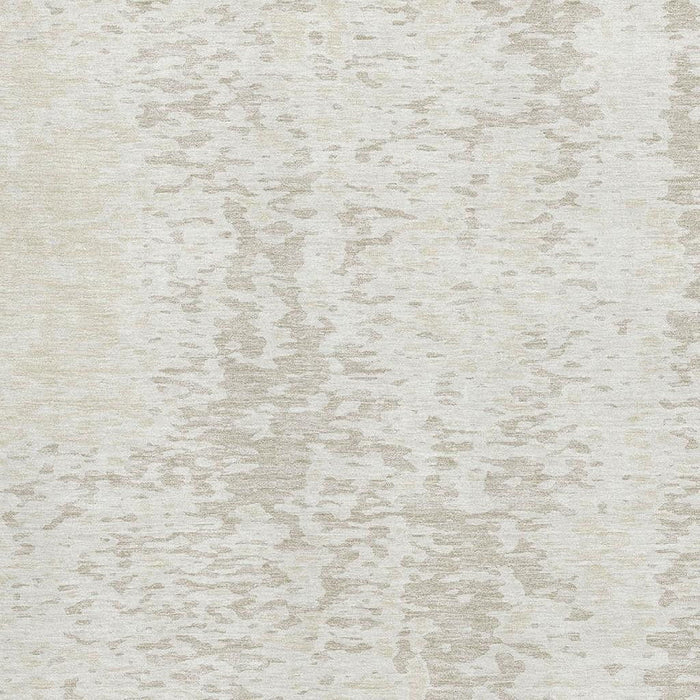 10' X 14' Abstract Washable Area Rug With UV Protection (675456) - Ivory / Beige