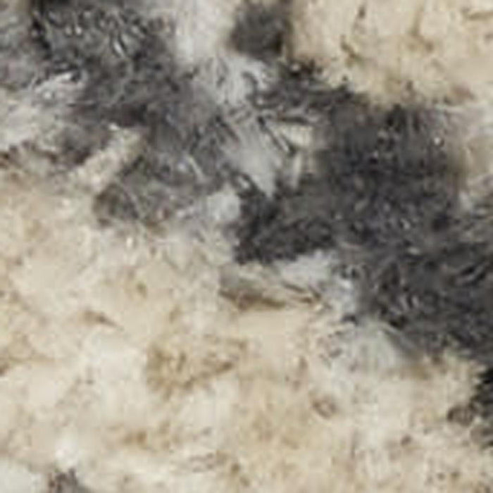 9' X 12' Floral Distressed Area Rug (573742) - Ivory