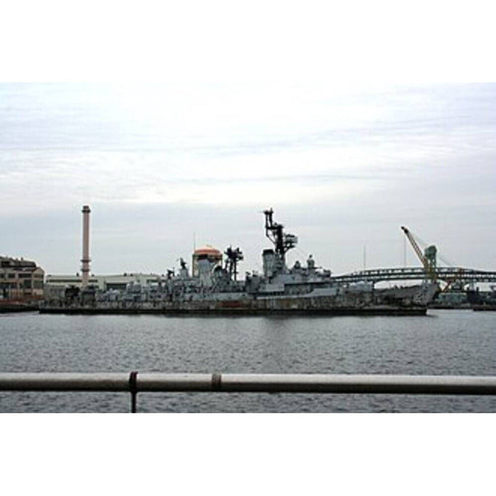 Hand Painted Model Boat (624254) - Gray